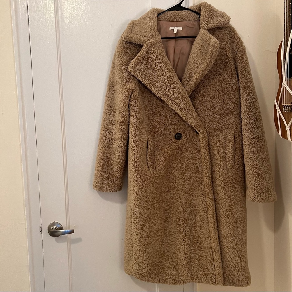 Long Sherpa coat